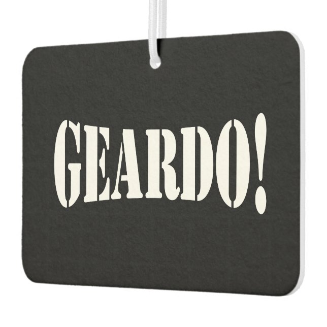 GEARDO! AIR FRESHENER (Left)