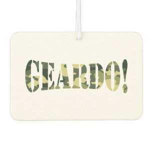 GEARDO! CAMO / CAMOUFLAGE AIR FRESHENER
