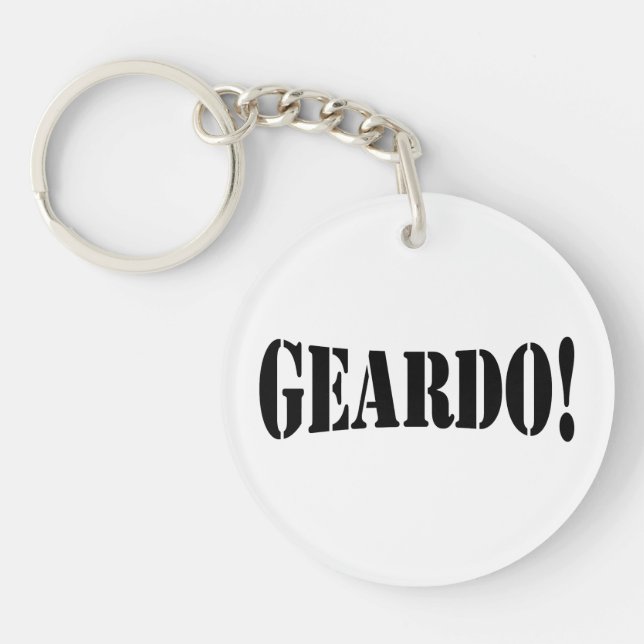 GEARDO! KEYCHAIN (Front)