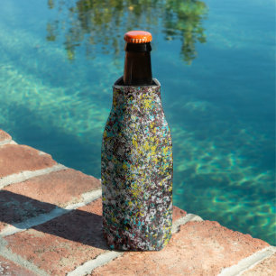 Geared Toward Abstract Art Design Lover Bottle Cooler