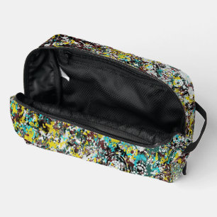 Geared Toward Abstract Art Design Lover Dopp Kit