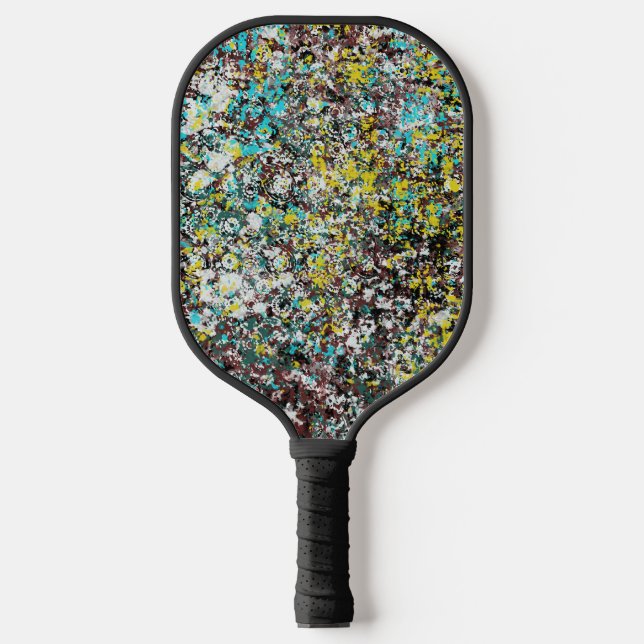 Geared Toward Abstract Art Design Lover Pickleball Paddle (Front)
