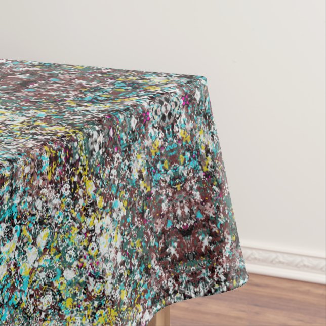 Geared Toward Abstract Art Design Lover  Tablecloth (In Situ)