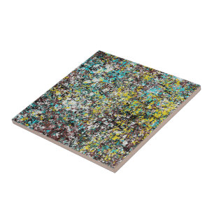 Geared Toward Abstract Art Design Lover Tile