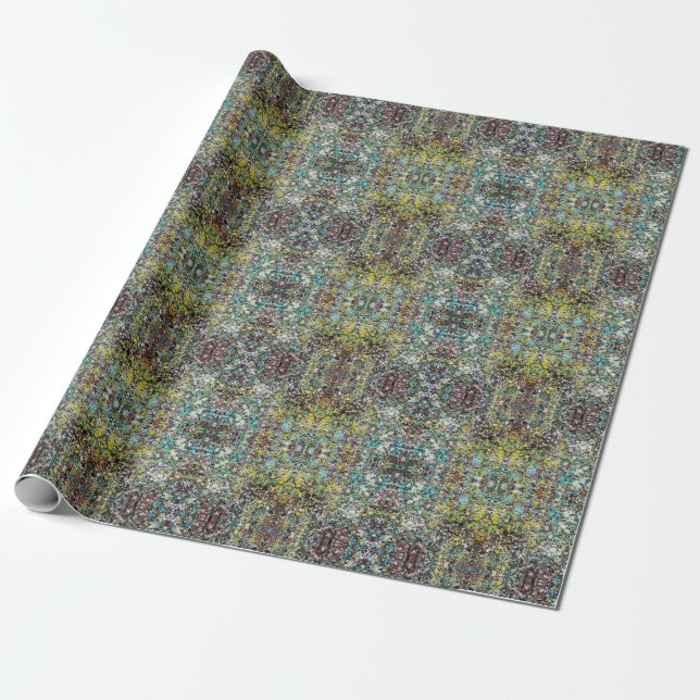 Geared Toward Abstract Art Design Lover  Wrapping Paper (Unrolled)