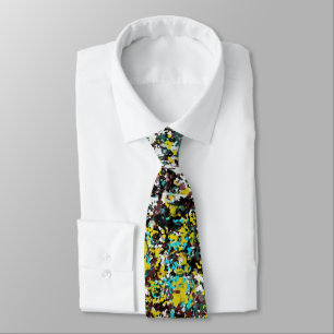 Geared Toward Steampunk Abstract Art Design Lover Tie