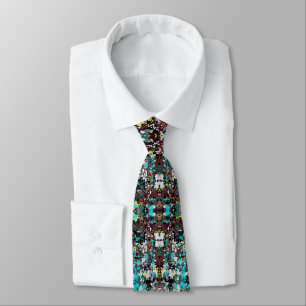 Geared Toward Steampunk Abstract Art Design Lover Tie