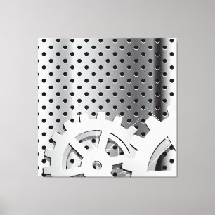 Gears Canvas Print