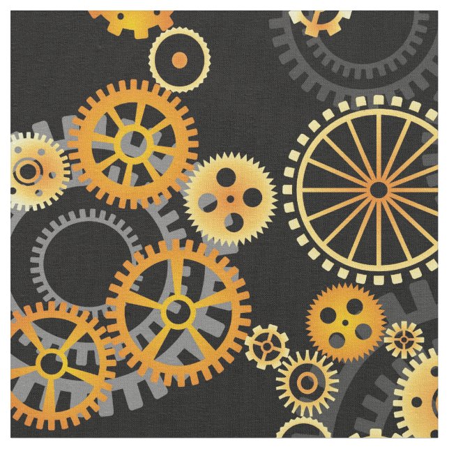 Gears Fabric (Close Up)