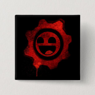 Gears of Awesome 2 Inch Square Button