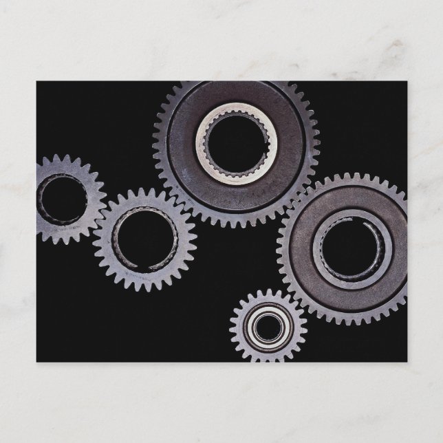 Gears Postcard (Front)
