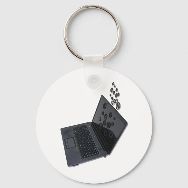 GearsCreativity Keychain (Front)