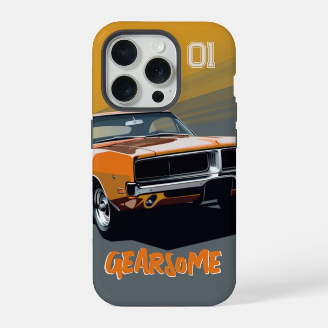 Gearsome iPhone Case (Back)