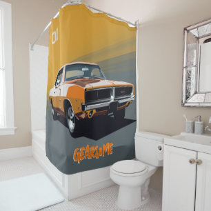 Gearsome  shower curtain