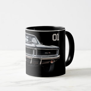 Gearsome shower curtain mug