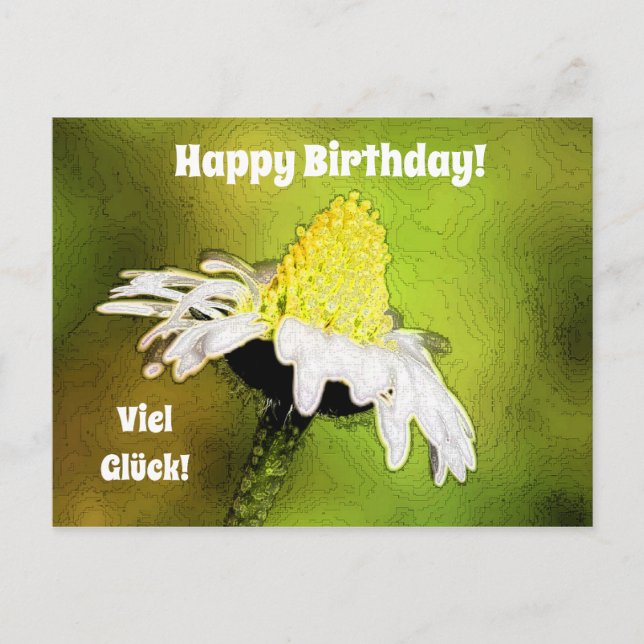 Geburtstag Postcard (Front)