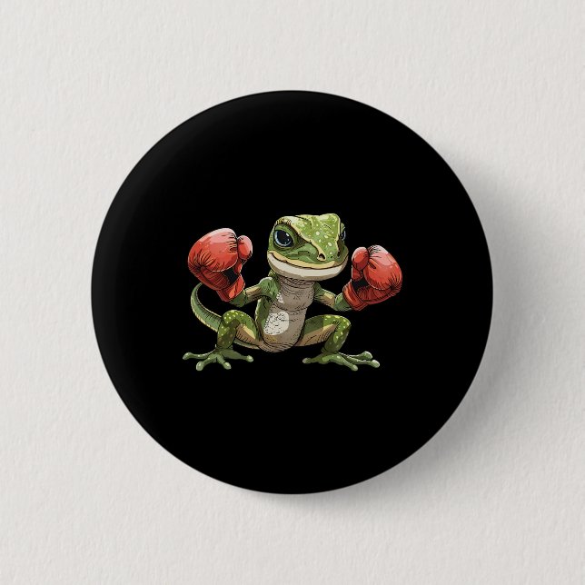 Gecko Boxing Hob  2 Inch Round Button (Front)