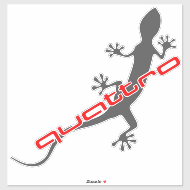 Gecko - Dark Grey - Larger (Sheet)