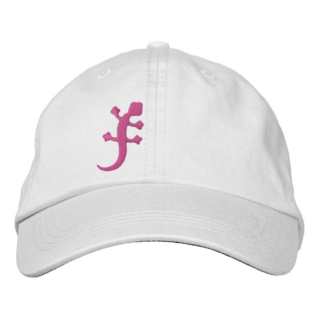 Gecko Embroidered Hat (Front)