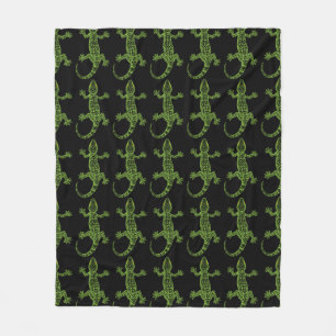 Gecko Fleece Blanket