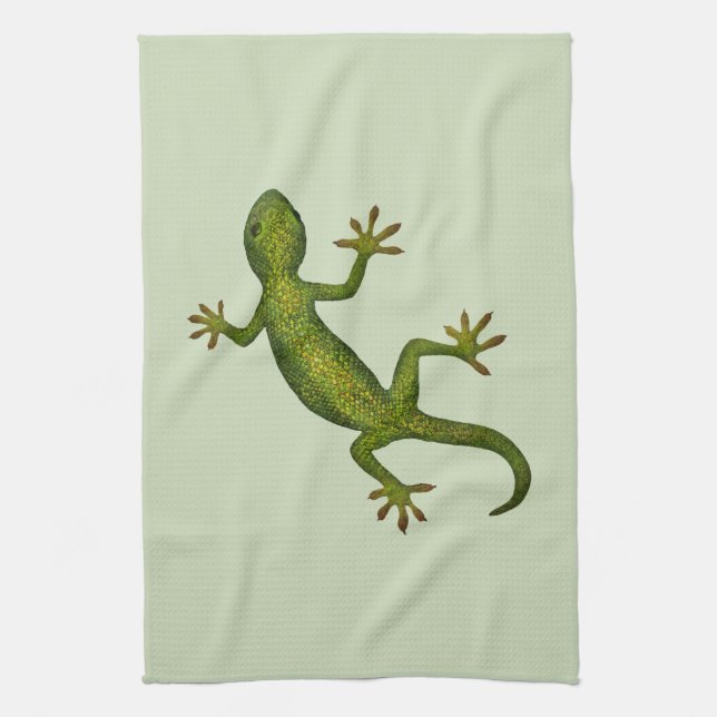 Gecko Kitchen Towel (Vertical)