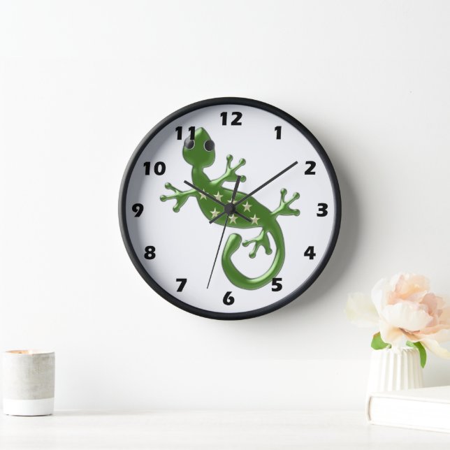 Gecko Lizard Clock (Home)