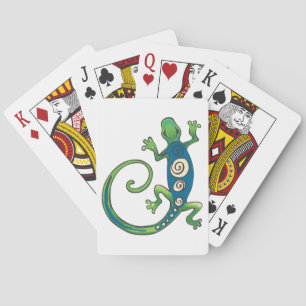 Gecko Lizard Playing Cards