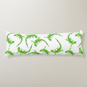 Gecko Lizard Reptile Pattern Body Pillow