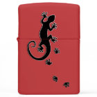 Gecko noir en cours d'exécution + votre arrière-pl