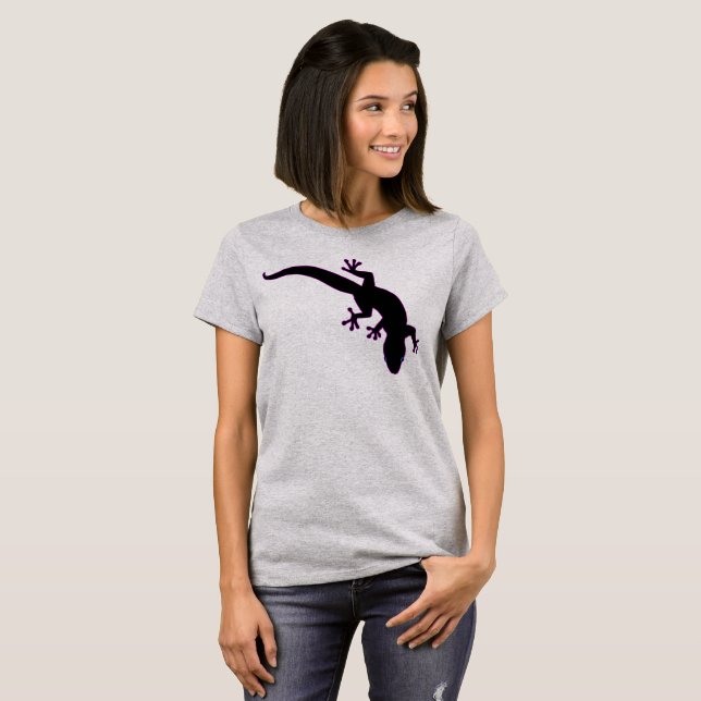GECKO Pink Outline T-Shirt (Front Full)