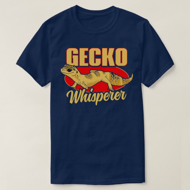 Gecko Whisperer T-Shirt (Design Front)