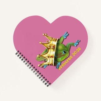 Gecko with crown—Proverbs Notebook