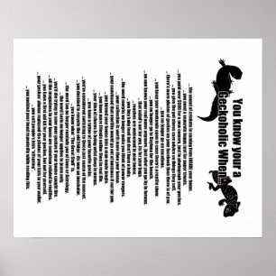 Geckoholic Poster