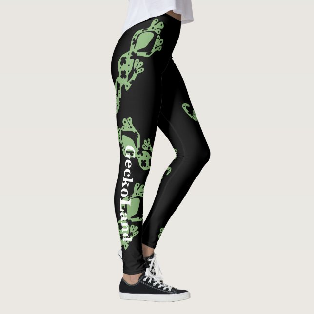 GeckoLand Green Leggings (Right)