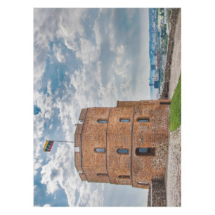 Gediminas tower in Vilnius, Lithuania Tablecloth