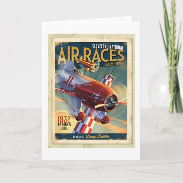 Gee Bee Race Program (Front)