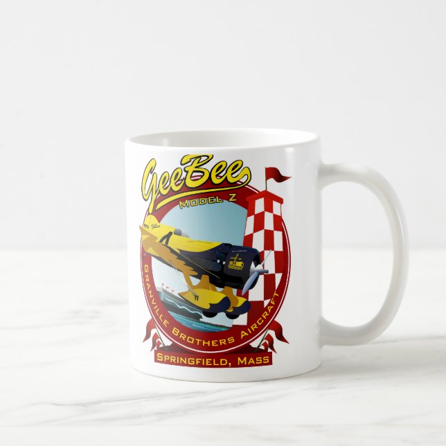 Gee Bee Z Racer Coffee Mug (Right)