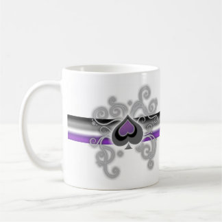 Geebot's aces colour ace spade logo pride flag mug