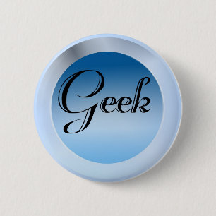 Geek 2 Inch Round Button
