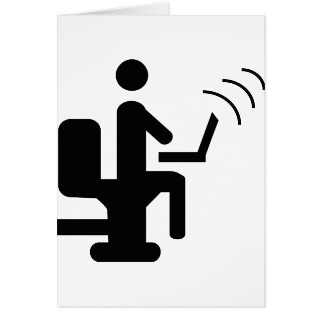 geek aux toilettes (Devant)