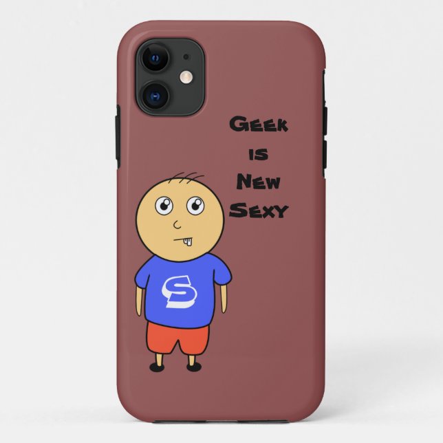 Geek Boy Case-Mate iPhone Case (Back)