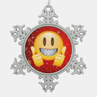 Geek Braces Christmas Emoji Face Gift