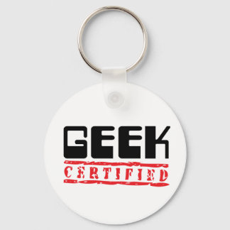 Geek Certified Keychain