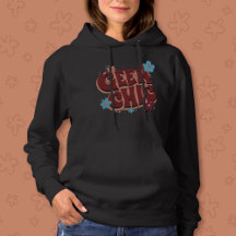 Geek Chic Hand-Lettered Floral Text Design