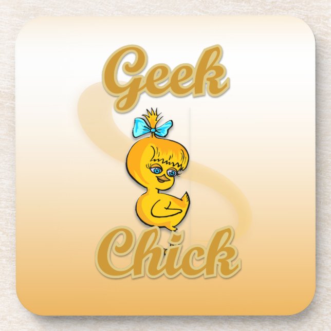 Geek Chick Coaster (Front)
