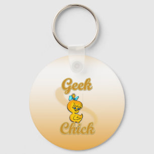 Geek Chick Keychain