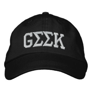 Geek Embroidered Hat