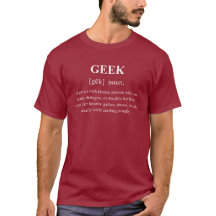 Geek Funny Game Definition With White Text Gaming