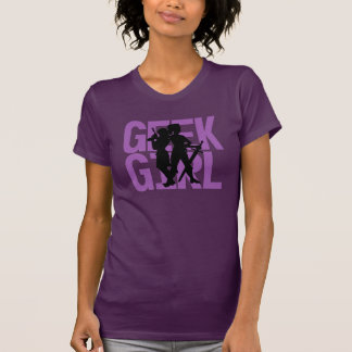 Geek Girl Purple Tee
