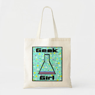 Geek Girl Tote Bag
